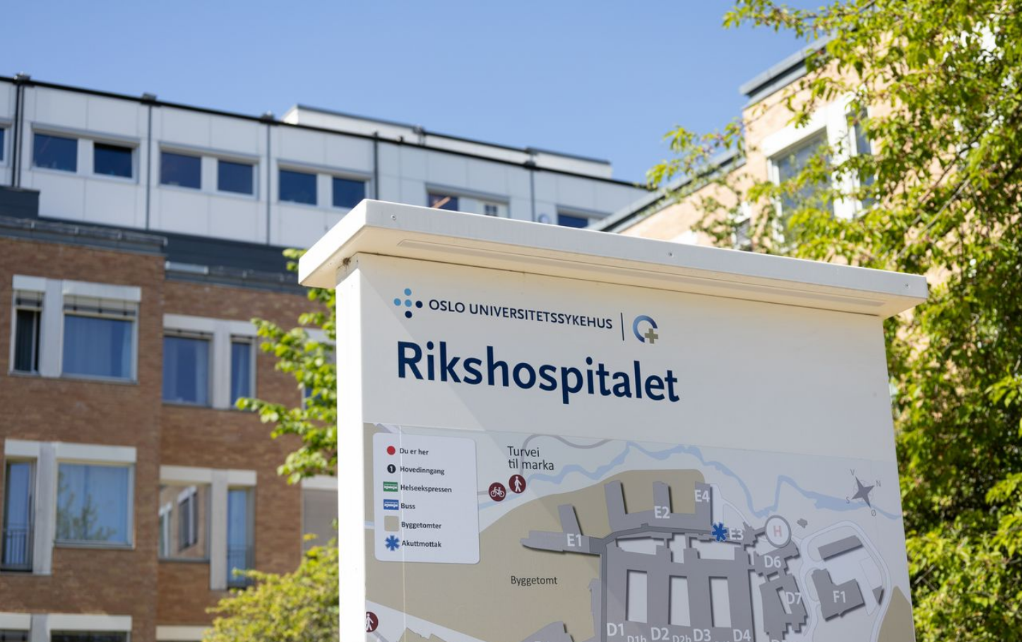 Rikshospitalet utenfor