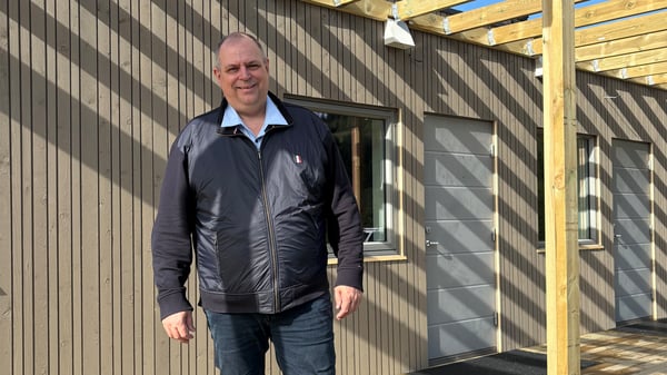 Velkommen inn: Morten Lyngstad jobber som selger og prosjektutvikler hos oss